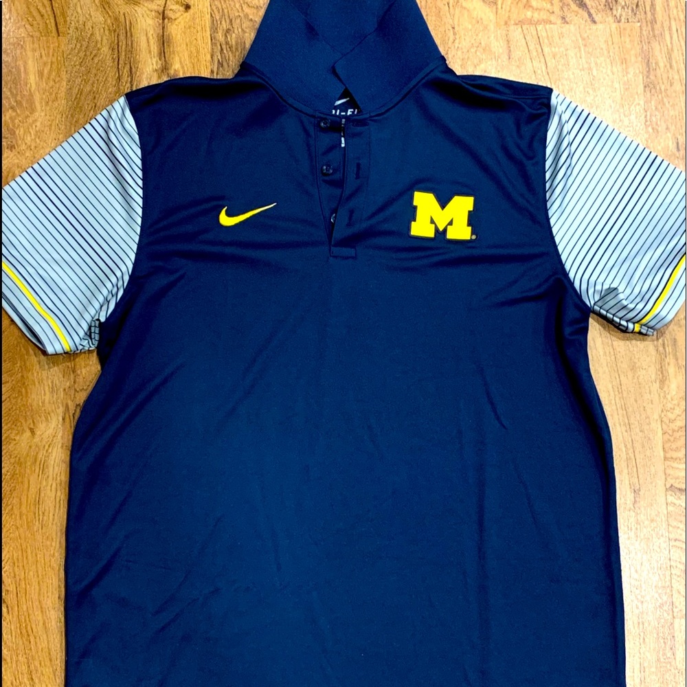 Nike Dri-Fit Michigan Wolverines Polo